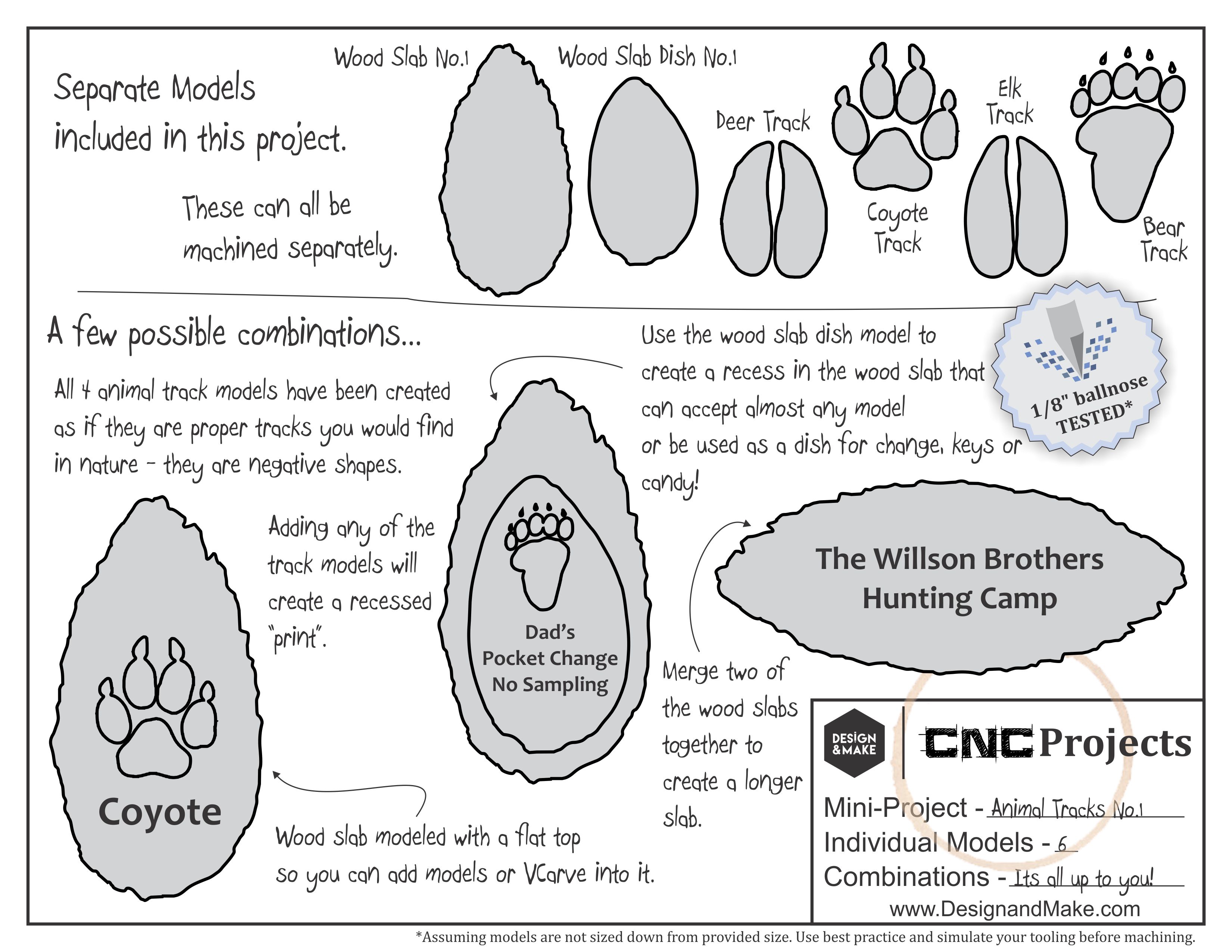 Animal Tracks No.1